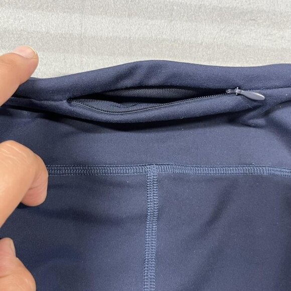 Boden Leggings Womens 6 Blue Colorblock Ankle Stretch Elastic Aviator Style - Picture 6 of 8